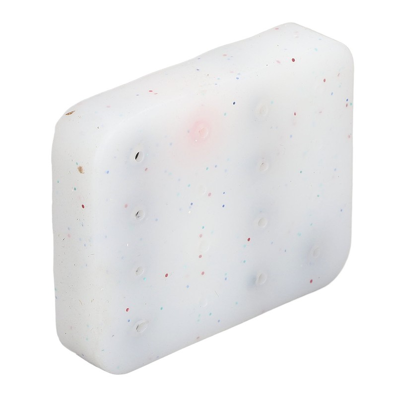 Pimple Popping Toy White Intersting Stress Relief Reusable Squeeze Acne