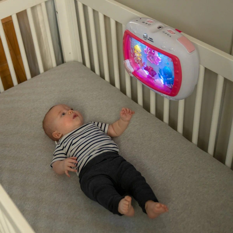 Baby Einstein Seadreams Juguete Musical Para Cuna Rosa