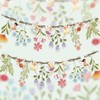48Pcs Reusable Flower Fairy Banner Kit - Double-Sided PVC Garden