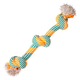 SnugArooz Get'N Knotty Rope Dog Toy - Assorted Colors - Thick, Durable & Non-Toxic Cotton - Perfect for Chewing & Tugging - for Large Dogs