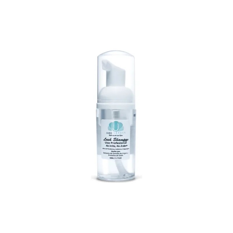 Lash Shampoo 50ml Espuma Lashista Regalo Brocha Y Cinta
