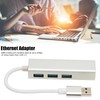 USB3.0 to Ethernet Adapter with RJ45 Ethernet Port 5Gbps 3
