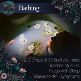 Calmer Solutions | Clary Sage - 50ml | Depression, Stress, Aches | Pure 100% UK Sourced Natural Essential Oils | Professional or Home use | Diffusers, Humidifiers, Candles & More