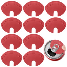 Ymapinc Can Covers for Soda,10pcs Soda Can Lids to Keep Carbonation Plastic Top for Beer, Coke, Juice, and Beverages Spill Guards and Maintains Freshness