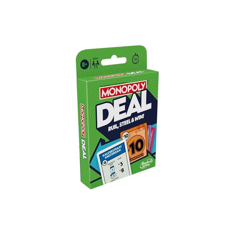Monopoly Deal Dutch Version Card Game