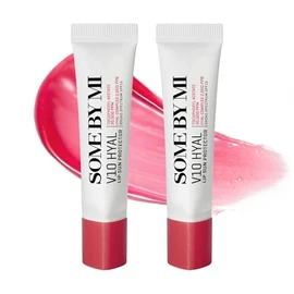 SOME BY MI V10 Hyal Lip Sun Protector Berry - Pack of 2 - Tinting SPF15 Lip Care Stick with Hyaluronic Acid - For Smooth, Nourished Lips - Korean Skin Care