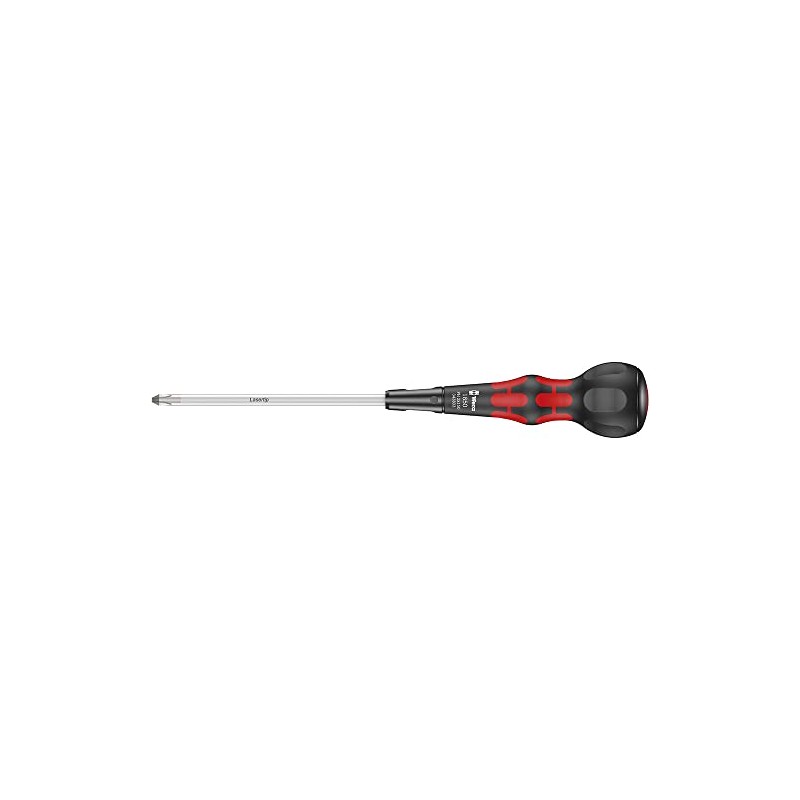Wera 1850 PH 2x150mm Black/Red Ball Grip Phillips Screwdriver 05343803001