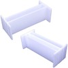 Large Loaf Soap Mold, Thick Lip Silicon Rectangular Mould Dividers,