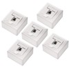 deleyCON 5x CAT6a Universal Network Socket - 1x RJ45 Port