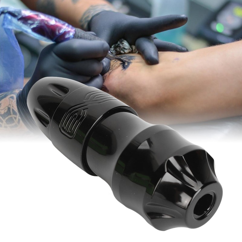 Wireless Tattoo Pen Kit Dual Battery 4mm Stroke RCA Interface
