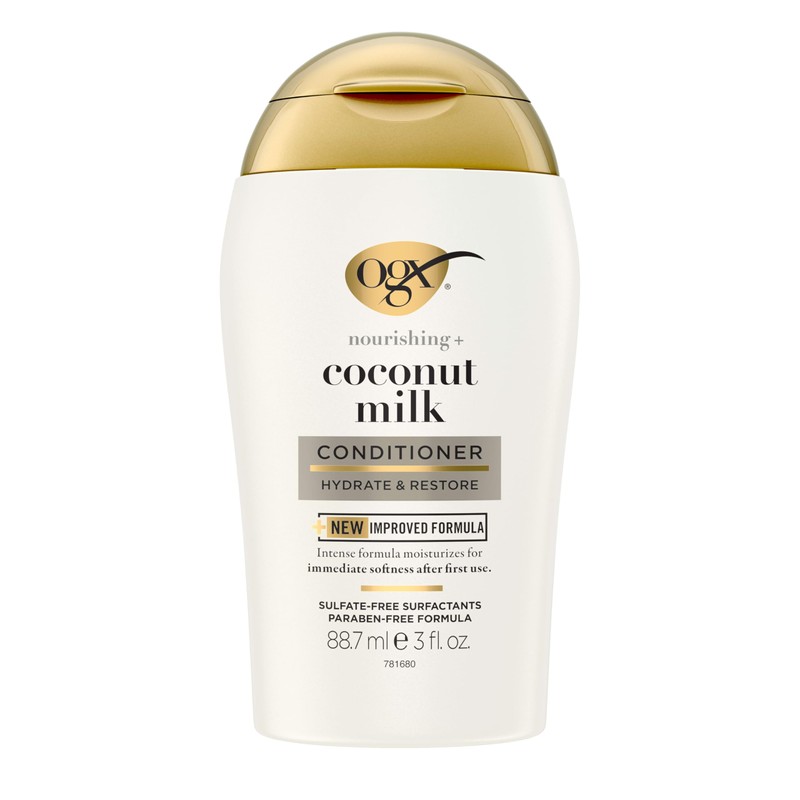 OGX, Acondicionador Reparador de Aceite de Coco, Ingredientes Botánicos, Tamaño