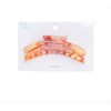 Time and Tru Women’s Claw Hair Clips, Extra Large Orange