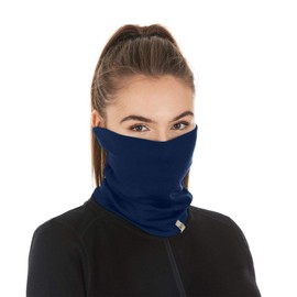 Minus33 Merino Wool 730 Midweight Neck Gaiter Navy One Size
