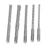 5PCS Masonry Drill Bit Set 40cr Cemented Carbide 160mm Drill