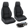 Front Bench Seat Covers Replace for 1984-1993 Chevy Corvette C4