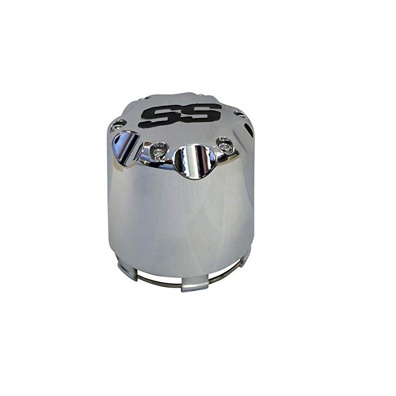 3G SS Chrome Center Caps- Snap-on Style for 8" Golf