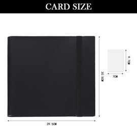 Karten Album Karten Ordner Sammelkarten Sammelkarten Album Sammelkarten Ordner 480 Taschen Kartenordner 20 Seiten, 24 Taschen pro Seite (Doppelseite)