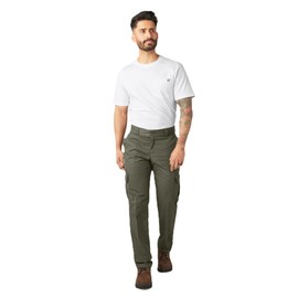 Flex Regular Fit Cargo Pants, Moss Green, 34 32