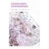 BaraRose Transparent Seal Pad Binder Clear Binder Star Refillable Travel