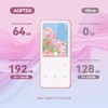 AGPTEK 64GB MP3 Player with Bluetooth, M3 2.4 inch Music
