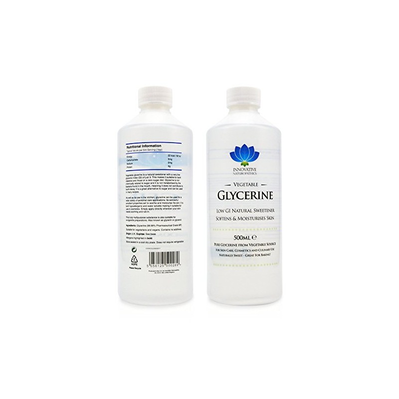 Vegetable Glycerine - 100% Pure - Multipurpose - Low GI