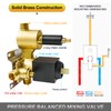 Drettyer 2 Way Outlet Function Solid Brass Shower Diverter Valve