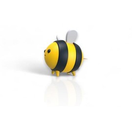 Westcraft Toothpick Dispenser "Bee" - Funny Animal Shaped Toothpick Holder - Hygienic, Decorative & Original - Kitchen Gadget & Gift Idea for Dining Table, Party, Buffet & Picnic