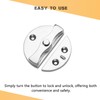 DIALESHU Heavy Duty Marine Boat Door Catch Latch 316 Stainless