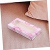 TOVINANNA 40pcs Marble Design Empty Eyelash Holder Cases Lightweight Eyelash