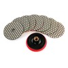 8PCS/Set 4 Inch Dry Polishing Pad Sharp Flexible 100mm Diamond