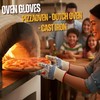 GRILL HEAT AID BBQ Grill Gloves Heat Proof for Grilling