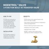 Moen Kingsley Chrome Moentrol Shower Valve with 3-Function Integrated Diverter