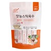 천연한스푼 석하 깊은맛 맛능 스틱 육수 20p, 140g, 1개 Natural Spoon Seokha Deep Flavor Soup Stick 20p, 140g, 1 Piece