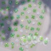 네일아트 행운듬뿍 초록초록 네잎클로버 엠보스티커 Lucky Green Green Four-Leaf Clover