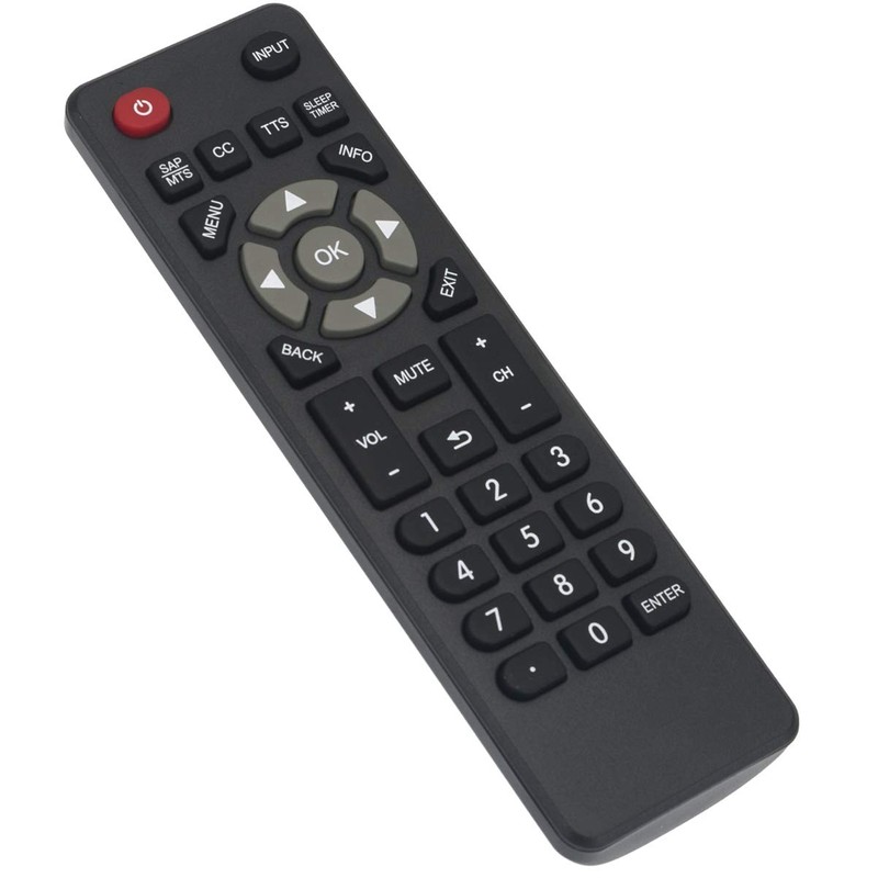 New Remote Control Replacement Applicable for ONN TV ONC18TV001