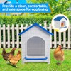 Chicken Nesting Box, Plastic Compartment Chicken Nesting Boxes for Chickens