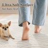 SHACOS Soft Cozy Fluffy Arch Waves Pattern High-Low Textured Area