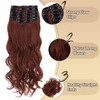 Benehair 22" Clip in Hair Extensions 12 Pcs Long Curly