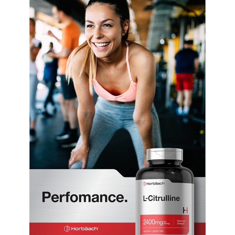 Horbaach L Citrulline Supplement for Men and Women | 2400
