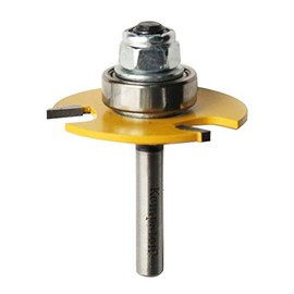 Kempston 704211 3-Wing Slot Cutter, 1/4-Inch Shank, 1-7/8-Inch Cutting Diameter, 3/32-Inch Cutting Length 3/32-Inch Length