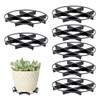 TWZKXC 8 Pcs 4.35" Plant Saucer Drainage Rack Stand, Pot
