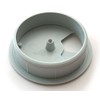 60mm Grey PC Computer Desk Plastic Grommet Table Cable Tidy