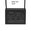 uxcell Ceiling Fan Capacitor CBB61 10uF 250V AC 2 Wires