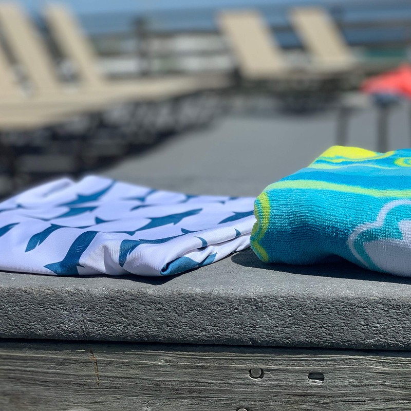 Luv Bug UPF Pool/Beach Towel, Sunscreen Towel, UV Protection, UPF