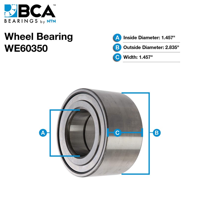 BCA WE60350 Wheel Bearing