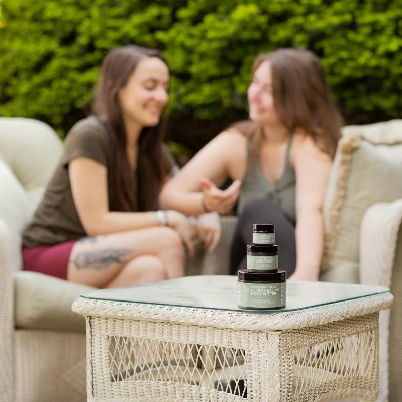 Ora's Amazing Herbal Ultra Healing Body Butter, Peppermint Field -