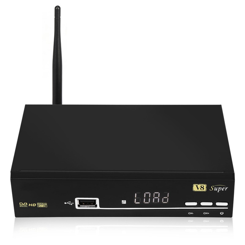 Portable Full HD 1080P DVB S2 Digital Satellite TV Receiver