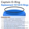 Water Filter O-Ring, 3 Pack for Pentair Pentek Big Blue