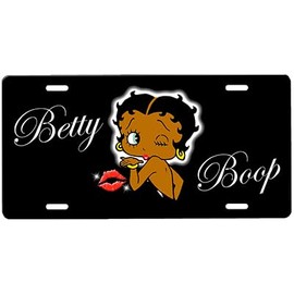 Novelty Vanity Plate Metal Sign with Custom Background Options