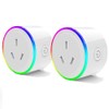 Smart Plug WiFi Socket with RGB Light Ring – 2